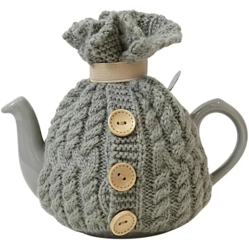 Preppy Lapel Acrylic Knitting Tea Cozy for 2 Cups Size, Gift,one Piece,not Include teapot
Preppy Lapel Acrylic Knitting Tea Cozy for 2 Cups Size, Gift,one Piece,not Include teapot