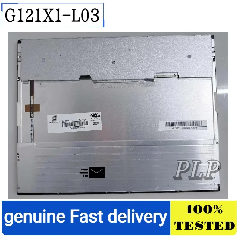 Original 12.1inch Industrial Lcd Display Screen G121S1-L02 G121X1-L04 G121Age-L03 G121X1-L03 Lcd Module
Original 12.1inch Industrial Lcd Display Screen G121S1-L02 G121X1-L04 G121Age-L03 G121X1-L03 Lcd Module