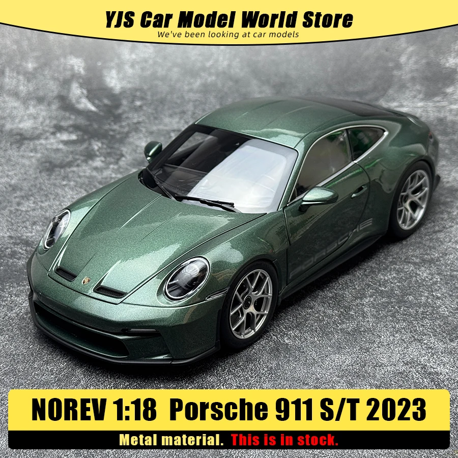 NOREV литая под давлением модель 1:18 Porsche 911 S/T 2023, модель автомобиля, украшение, праздничная подарочная коллекция
NOREV литая под давлением модель 1:18 Porsche 911 S/T 2023, модель автомобиля, украшение, праздничная подарочная коллекция