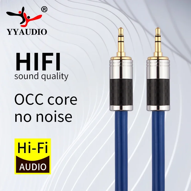 YYAUDIO Aux Male To Male Hifi Speaker Line 3.5mm Audio Cable Gold Plated Audio Cable Jack For Iphone Headphones Speaker
YYAUDIO Aux Male To Male Hifi Speaker Line 3.5mm Audio Cable Gold Plated Audio Cable Jack For Iphone Headphones Speaker