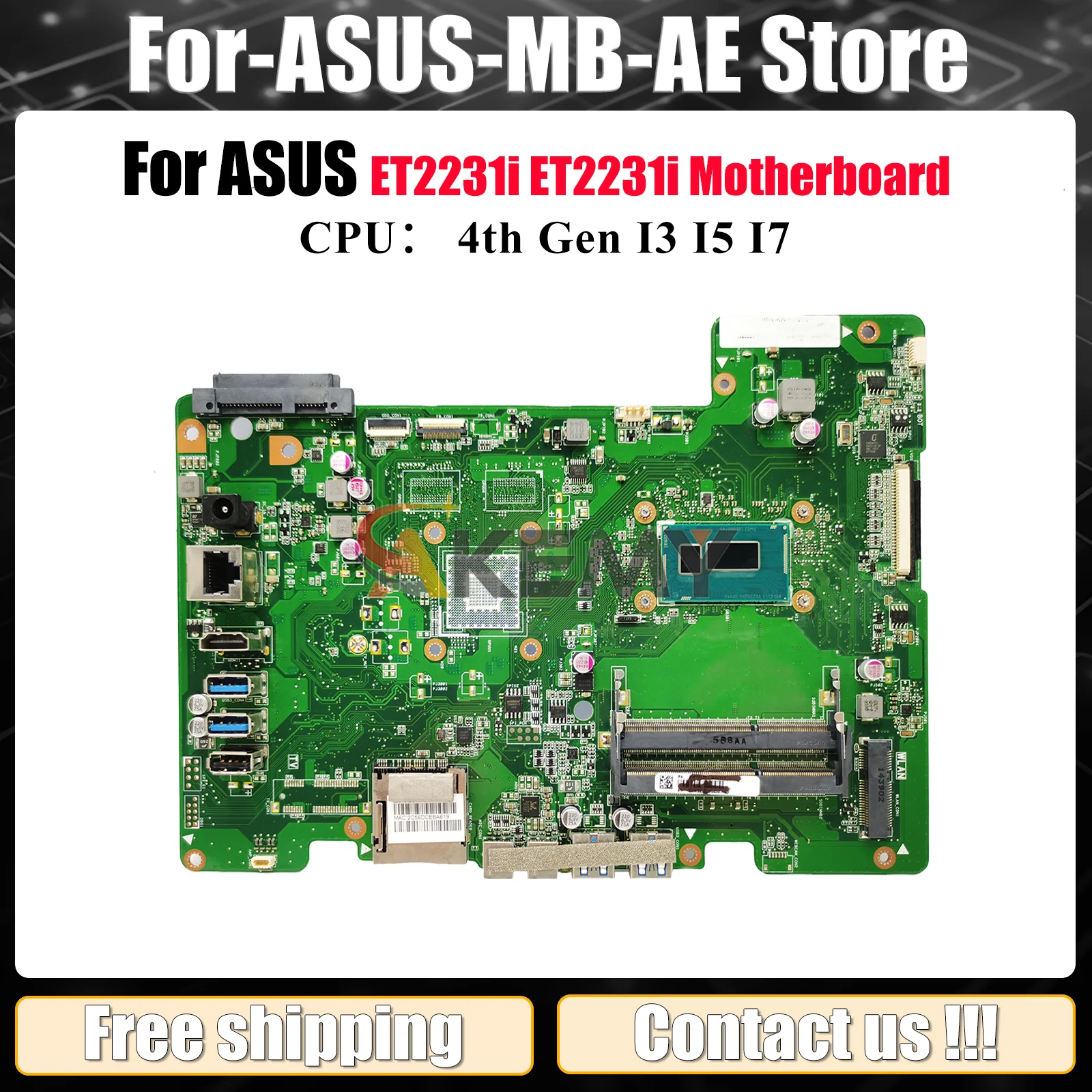 ET2231i Материнская плата для ноутбука ASUS AIO ET2231 ET2231i Материнская плата с процессором I3 I5 I7 100% тестирование ОК быстрая доставка Высокое качество
ET2231i Материнская плата для ноутбука ASUS AIO ET2231 ET2231i Материнская плата с процессором I3 I5 I7 100% тестирование ОК быстрая доставка Высокое качество