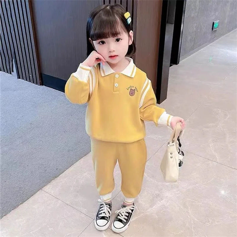 Girls Sweatshirts +Pants Kids Suits 2PCS/Set Cotton 2024 Lapel Spring Autumn Cotton Formal Sport Teenagers Children Clothing
Girls Sweatshirts +Pants Kids Suits 2PCS/Set Cotton 2024 Lapel Spring Autumn Cotton Formal Sport Teenagers Children Clothing