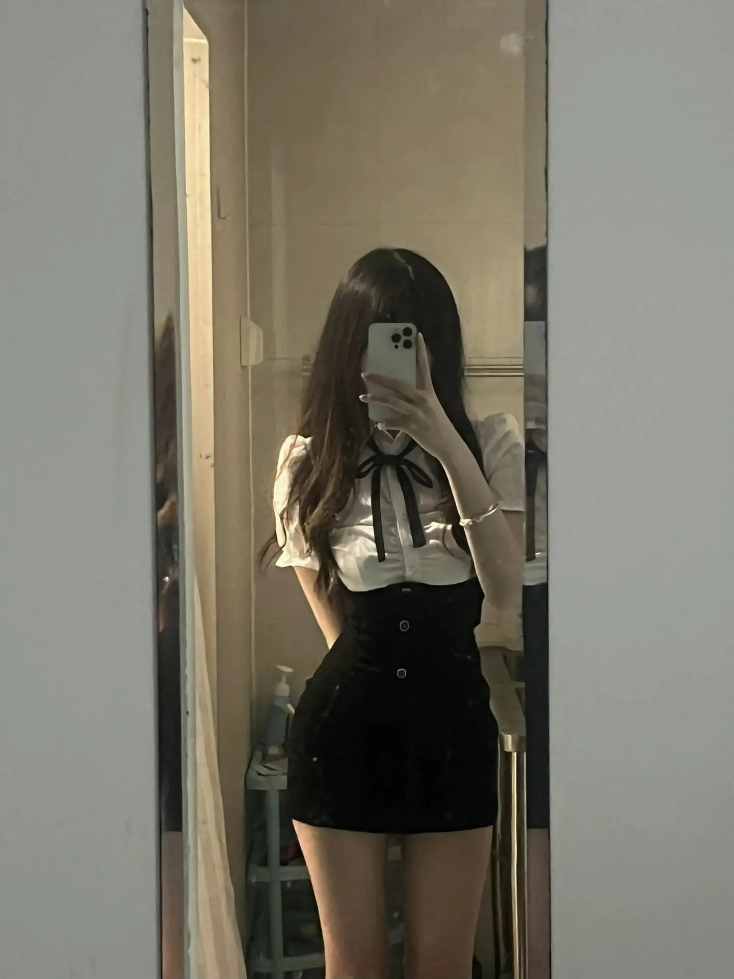 Summer Uniform Set Women's Small Bubble Sleeve Shirt Neck Hanging Strap Bodycon Dress Two Piece Set College Style Fashion
Summer Uniform Set Women's Small Bubble Sleeve Shirt Neck Hanging Strap Bodycon Dress Two Piece Set College Style Fashion