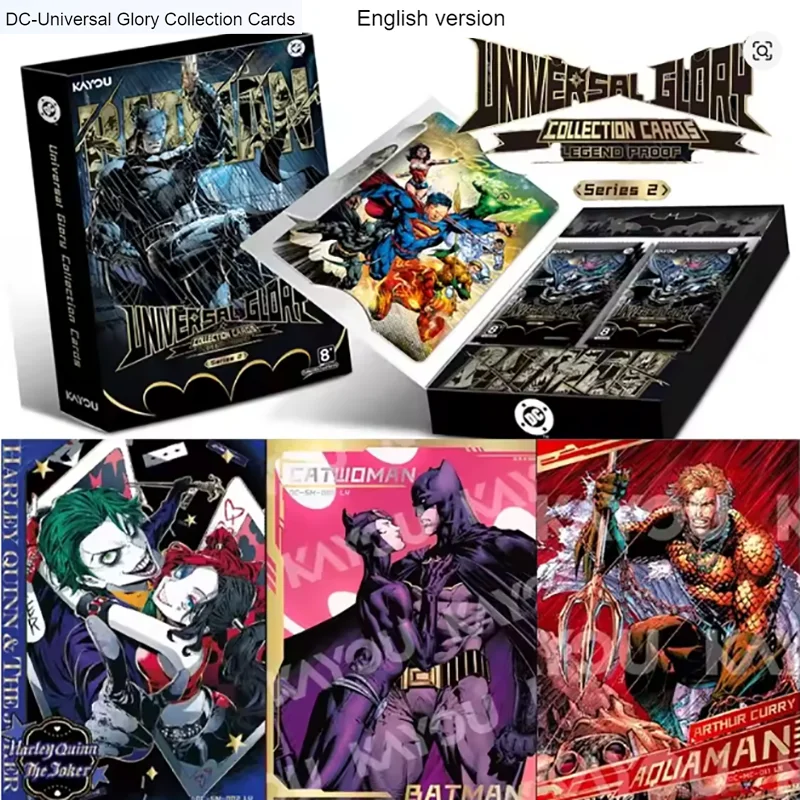 Коллекционные карточки KAYOU DC-Universal Glory: Легендарные аниме-карточки, сувениры и игрушки
Коллекционные карточки KAYOU DC-Universal Glory: Легендарные аниме-карточки, сувениры и игрушки