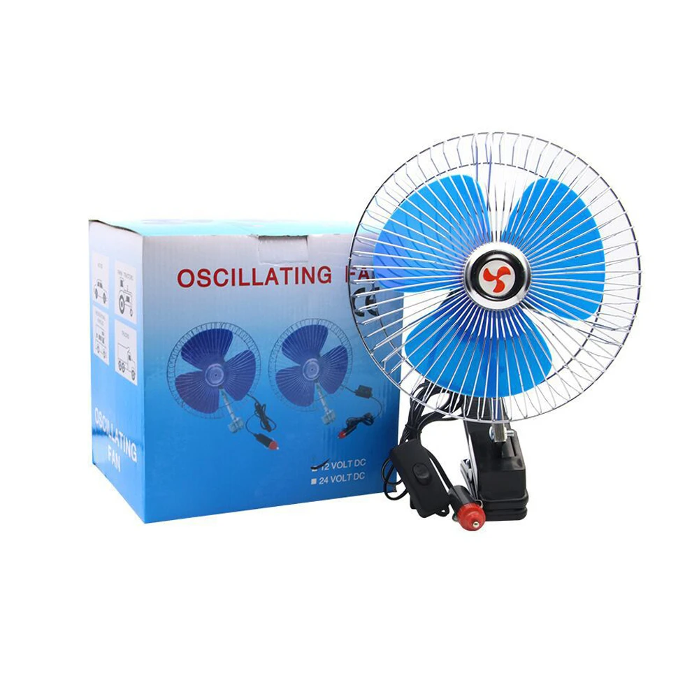 12V DC Electric Car Interior Quiet Strong Dashboard Cooling Fan 100W for SUV RV Boat
12V DC Electric Car Interior Quiet Strong Dashboard Cooling Fan 100W for SUV RV Boat