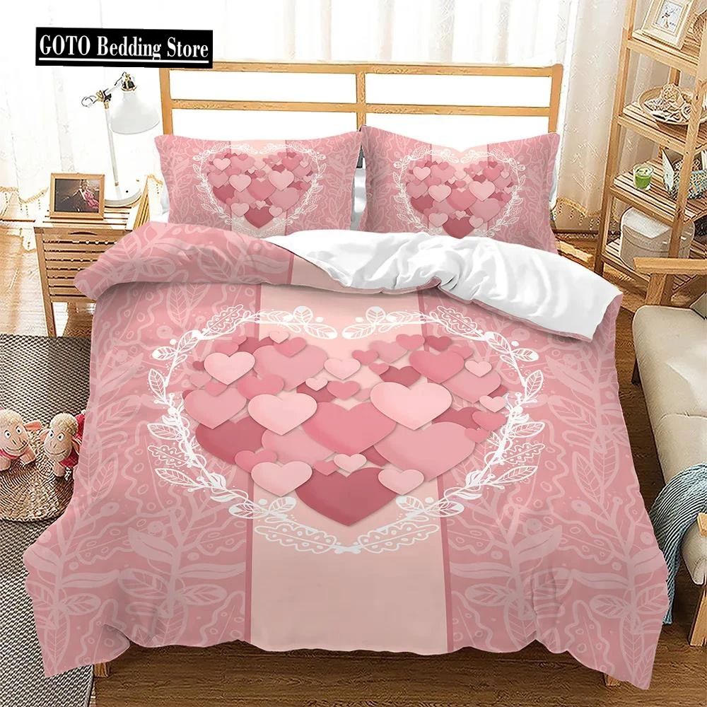 Couple Duvet Cover Romantic Love Pattern of Lovers Pink Bedding Set Winter Single/double Duvet Cover Bedroom Set Free Shippping
Couple Duvet Cover Romantic Love Pattern of Lovers Pink Bedding Set Winter Single/double Duvet Cover Bedroom Set Free Shippping