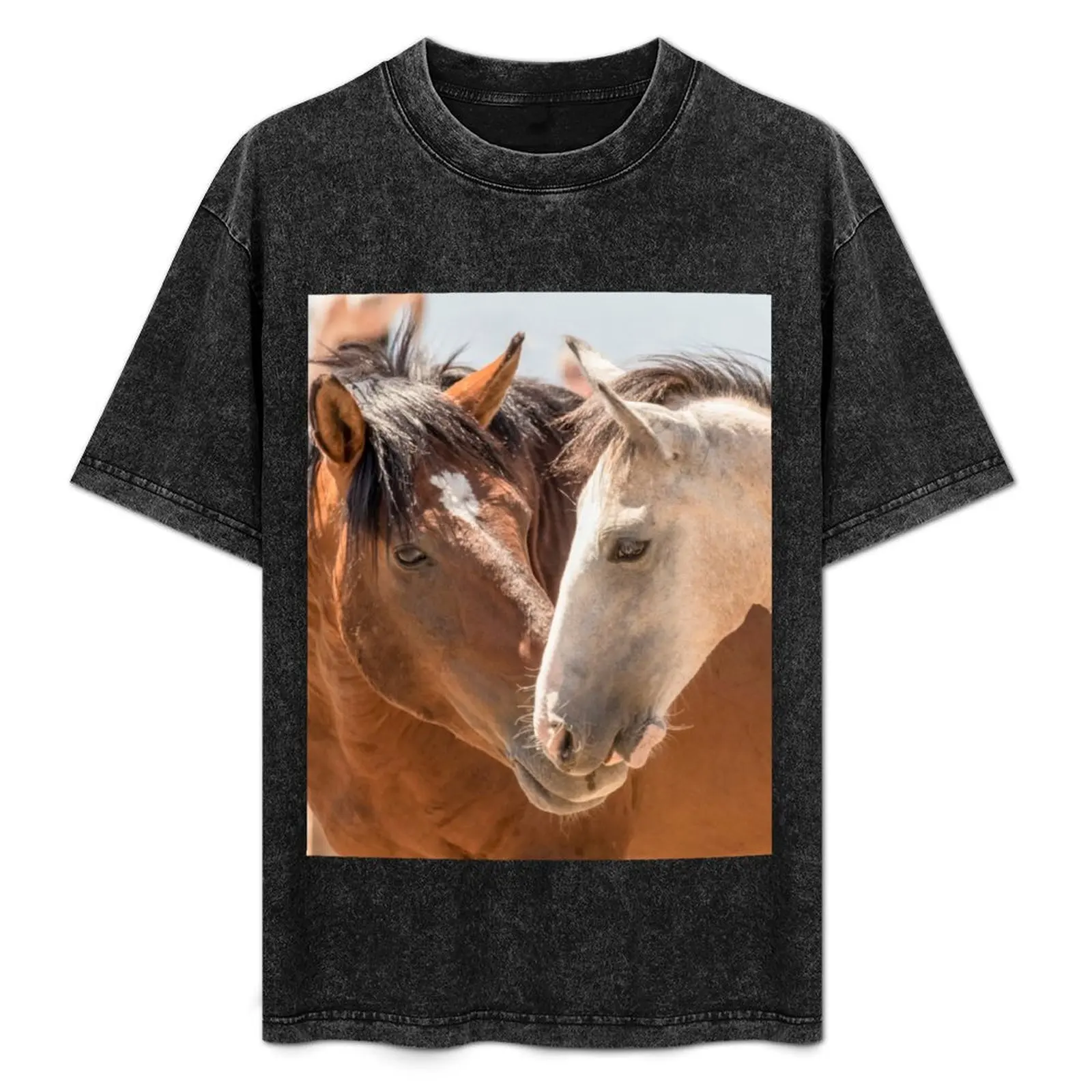 Wild Horses In Natural Area T-Shirt Large Size Casual Tee Shirt
Wild Horses In Natural Area T-Shirt Large Size Casual Tee Shirt