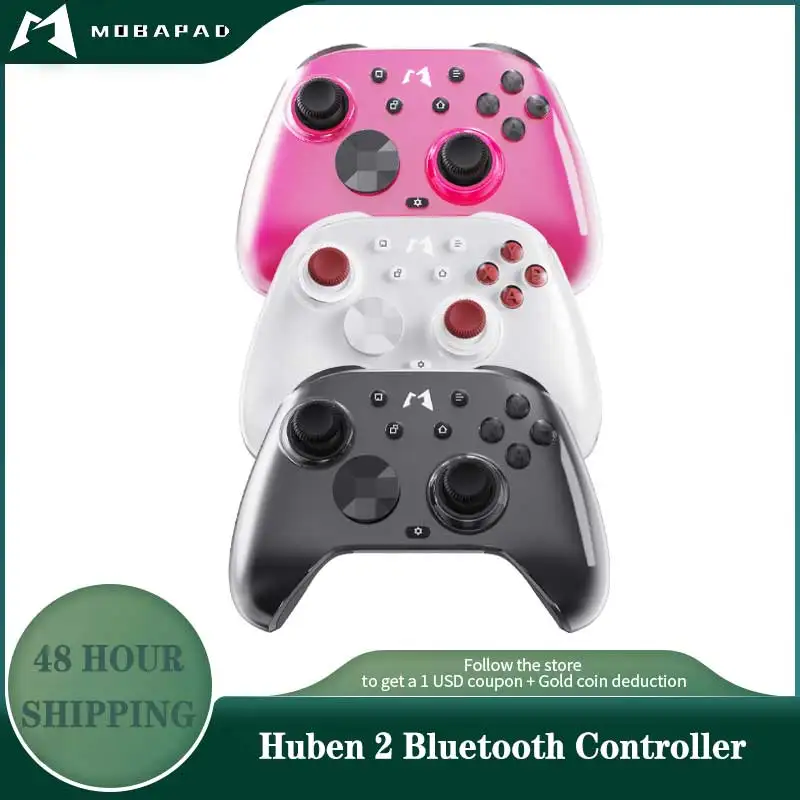 MOBAPAD Huben 2 Bluetooth Game Controller,Mechanical Gamepad For Nintendo Switch NS Switch 2 PC Windows Android iOS Steam
MOBAPAD Huben 2 Bluetooth Game Controller,Mechanical Gamepad For Nintendo Switch NS Switch 2 PC Windows Android iOS Steam