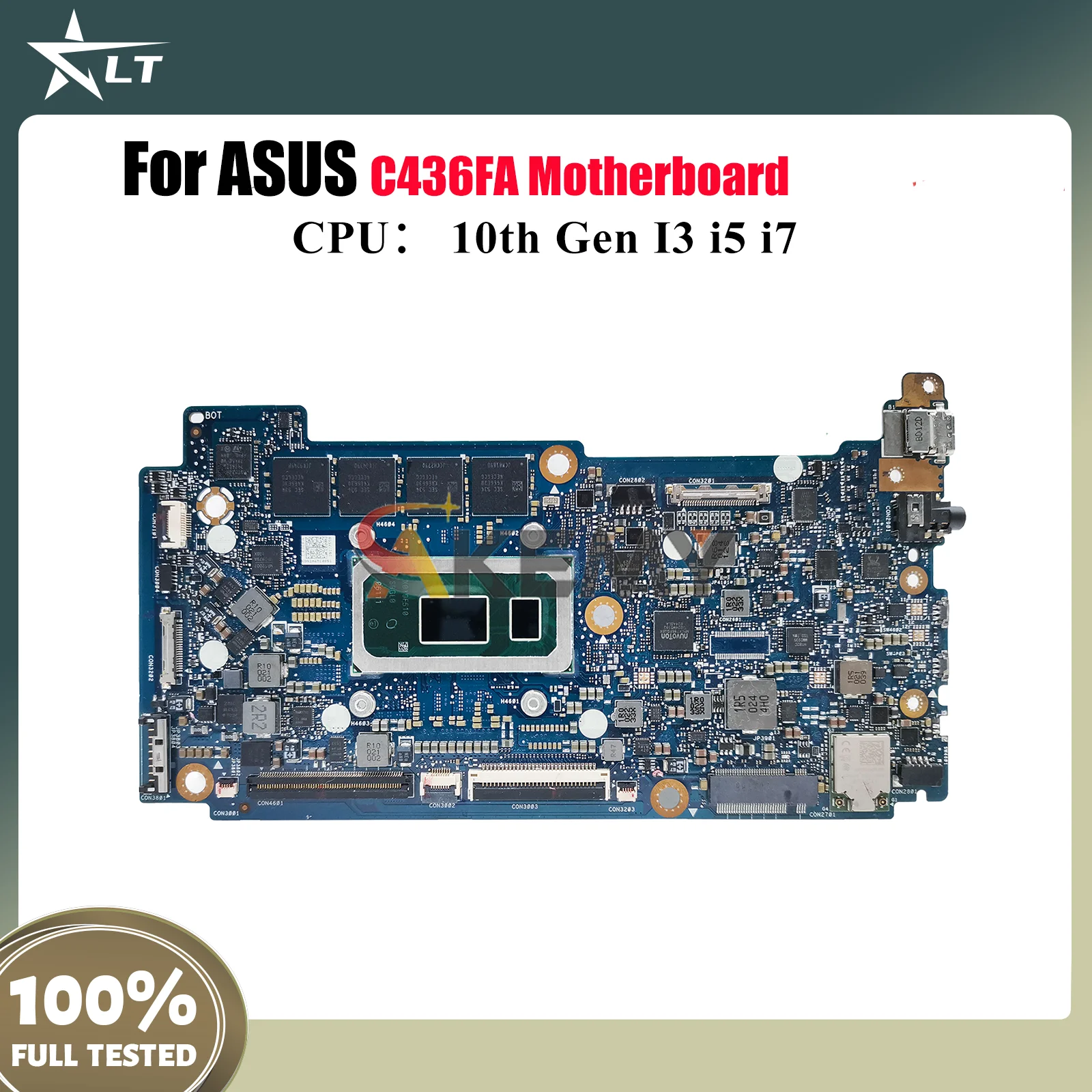 C436FA Материнская плата для ноутбука ASUS Chromebook C436FA C436F Материнская плата для ноутбука 10-го поколения I3 i5 i7 100% тест ОК быстрая доставка
C436FA Материнская плата для ноутбука ASUS Chromebook C436FA C436F Материнская плата для ноутбука 10-го поколения I3 i5 i7 100% тест ОК быстрая доставка