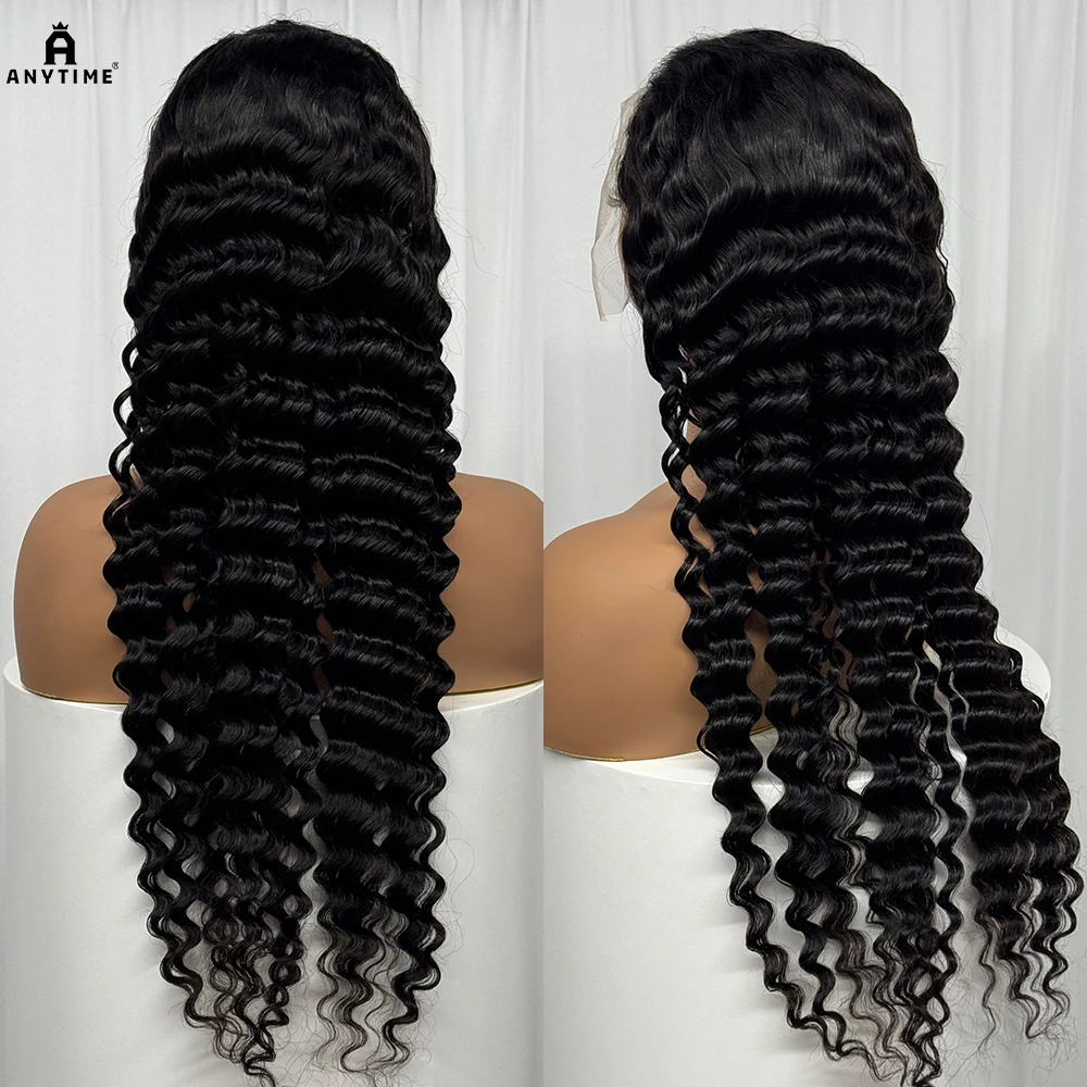 13x6 Lace Deep Wave Curls Human Hair Wig 200% Density 12A Good Hair Transparent Lace Frontal Deep Curly Human Hair Wig for Women
13x6 Lace Deep Wave Curls Human Hair Wig 200% Density 12A Good Hair Transparent Lace Frontal Deep Curly Human Hair Wig for Women