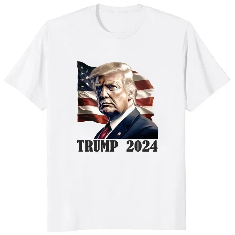 2024 Women T-shirt Trump Apparel Presiden Short Sleeve Tee Shirt Funny Summer T Shirt Female Streetwear Unisex Y2k Clothes Tops
2024 Women T-shirt Trump Apparel Presiden Short Sleeve Tee Shirt Funny Summer T Shirt Female Streetwear Unisex Y2k Clothes Tops