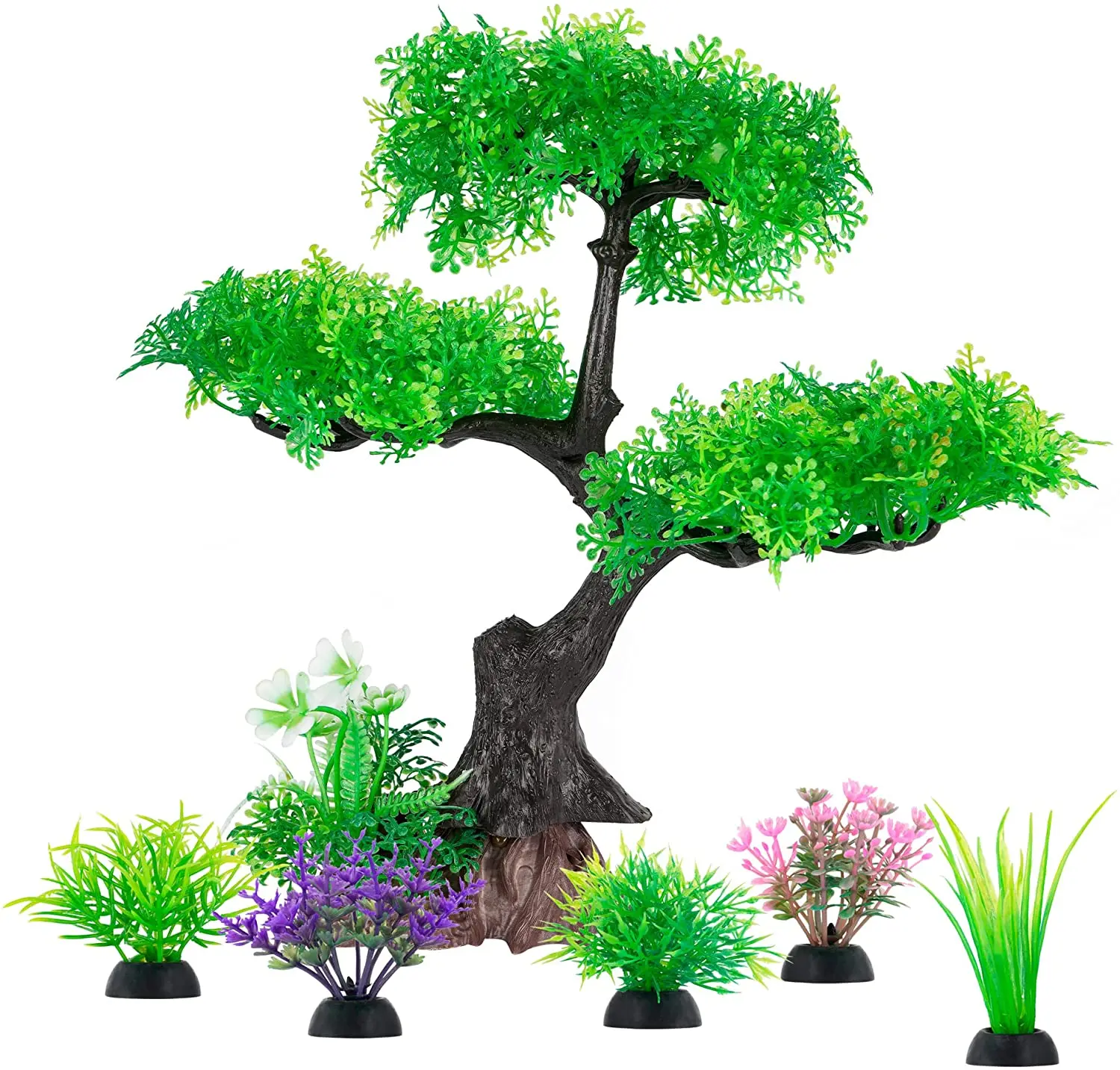 Aquarium Artificial Plastic Plant Decoration Green Tree and Grass Aquarium Decoration Goldfish Tank Decoration Set Grass Plant
Aquarium Artificial Plastic Plant Decoration Green Tree and Grass Aquarium Decoration Goldfish Tank Decoration Set Grass Plant