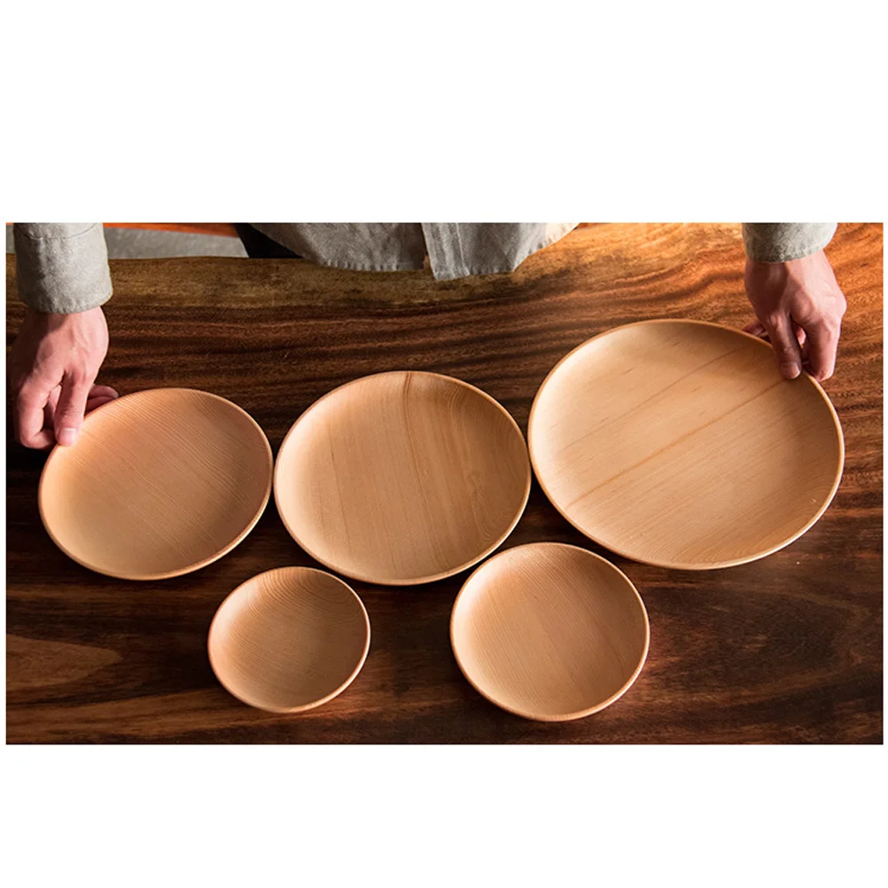 Round Wooden Dinner Plates Natural Ecofriendly Utensils 20x2cm Dinnerware for Daily Entertaining Wedding 
Round Wooden Dinner Plates Natural Ecofriendly Utensils 20x2cm Dinnerware for Daily Entertaining Wedding