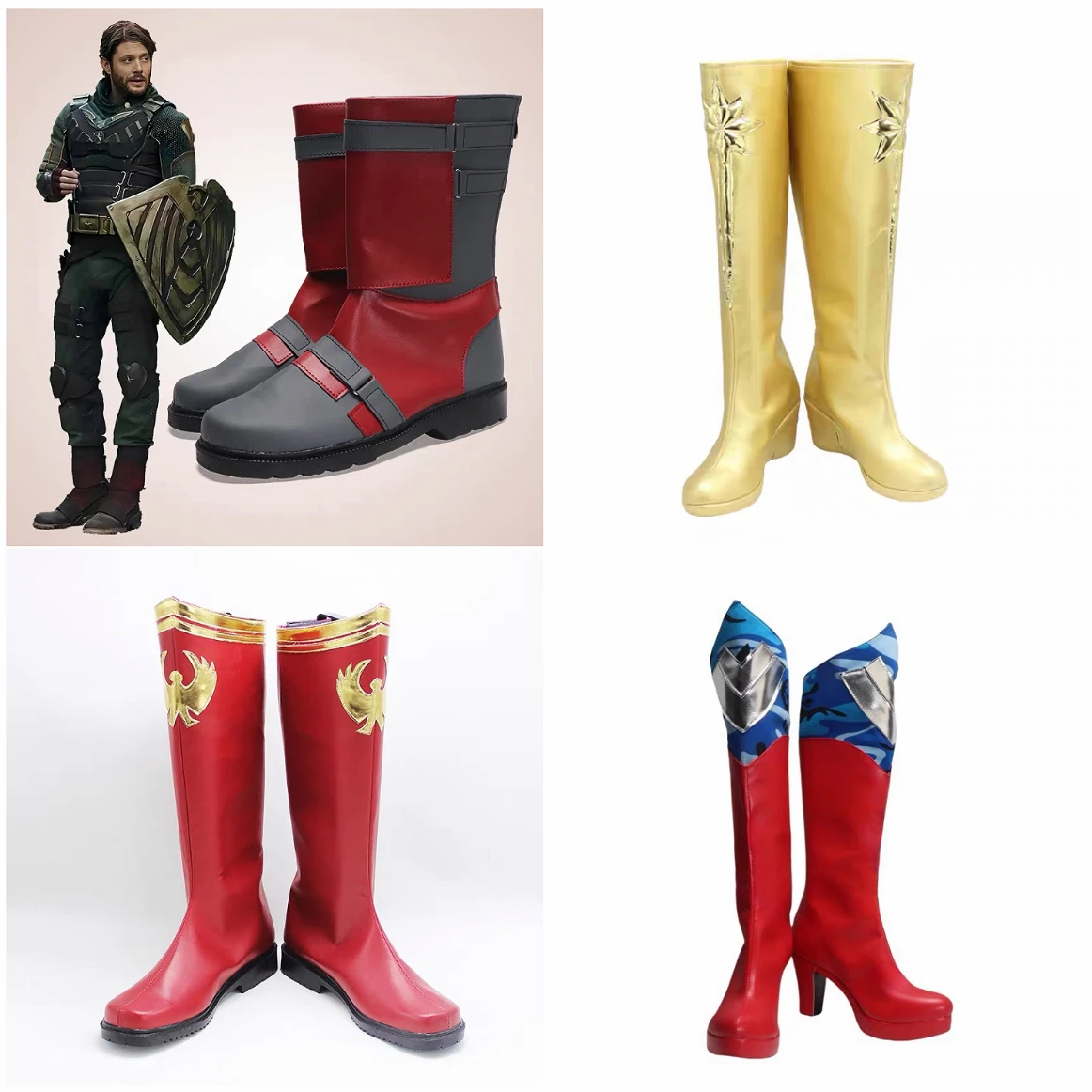 Anime The Boys Homelander Boots Starlight Annie Cosplay Firecracker Shoes Boots Halloween Party
Anime The Boys Homelander Boots Starlight Annie Cosplay Firecracker Shoes Boots Halloween Party