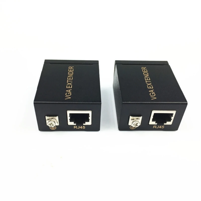 VGA Extender 100 м над кабелем RJ45 Ethernet Идеально подходит для офиса и дома 601F
VGA Extender 100 м над кабелем RJ45 Ethernet Идеально подходит для офиса и дома 601F