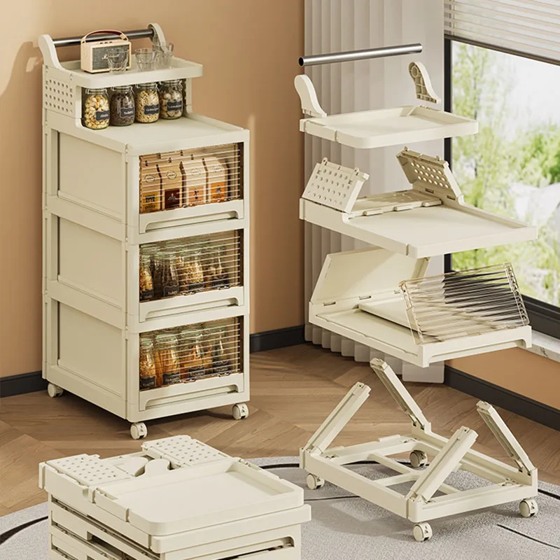 Foldable Storage Trolley Cart Snacks Multi-layer Drawer Trolley Cart Mobile Cabinet Moveis De Cozinha Restaurant Furiture
Foldable Storage Trolley Cart Snacks Multi-layer Drawer Trolley Cart Mobile Cabinet Moveis De Cozinha Restaurant Furiture