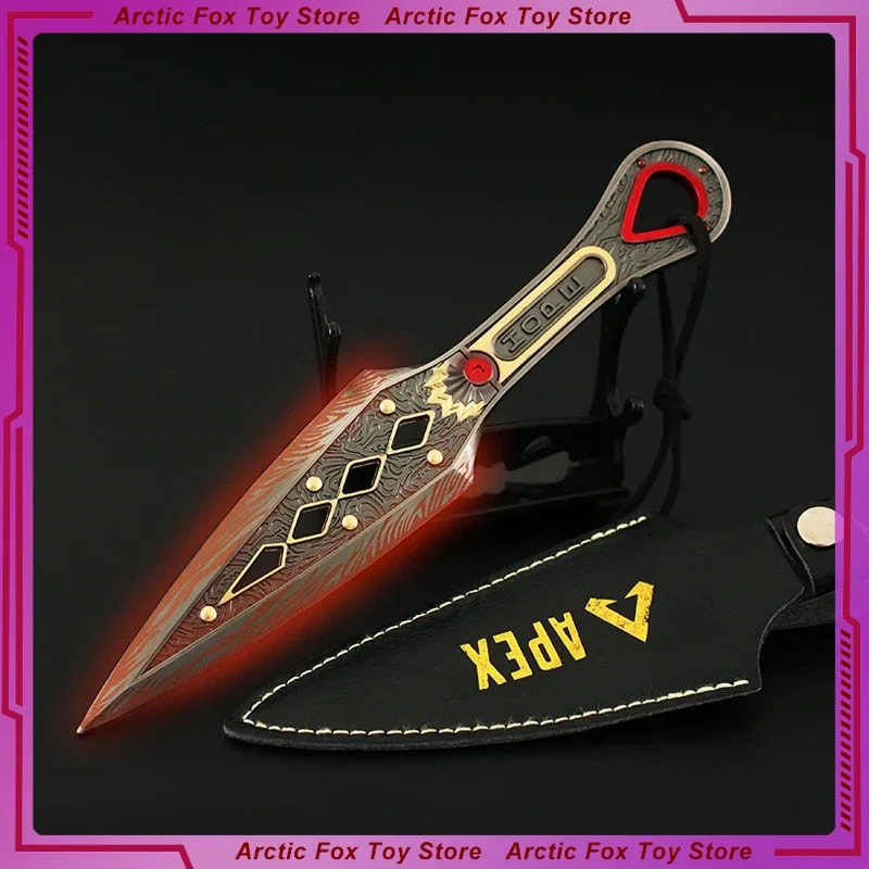 18cm Wraith's Heirloom Kunai Apex Legends Game Peripheral Alloy Model Luminous Style Fashionable Personality Desk Decoration Toy
18cm Wraith's Heirloom Kunai Apex Legends Game Peripheral Alloy Model Luminous Style Fashionable Personality Desk Decoration Toy