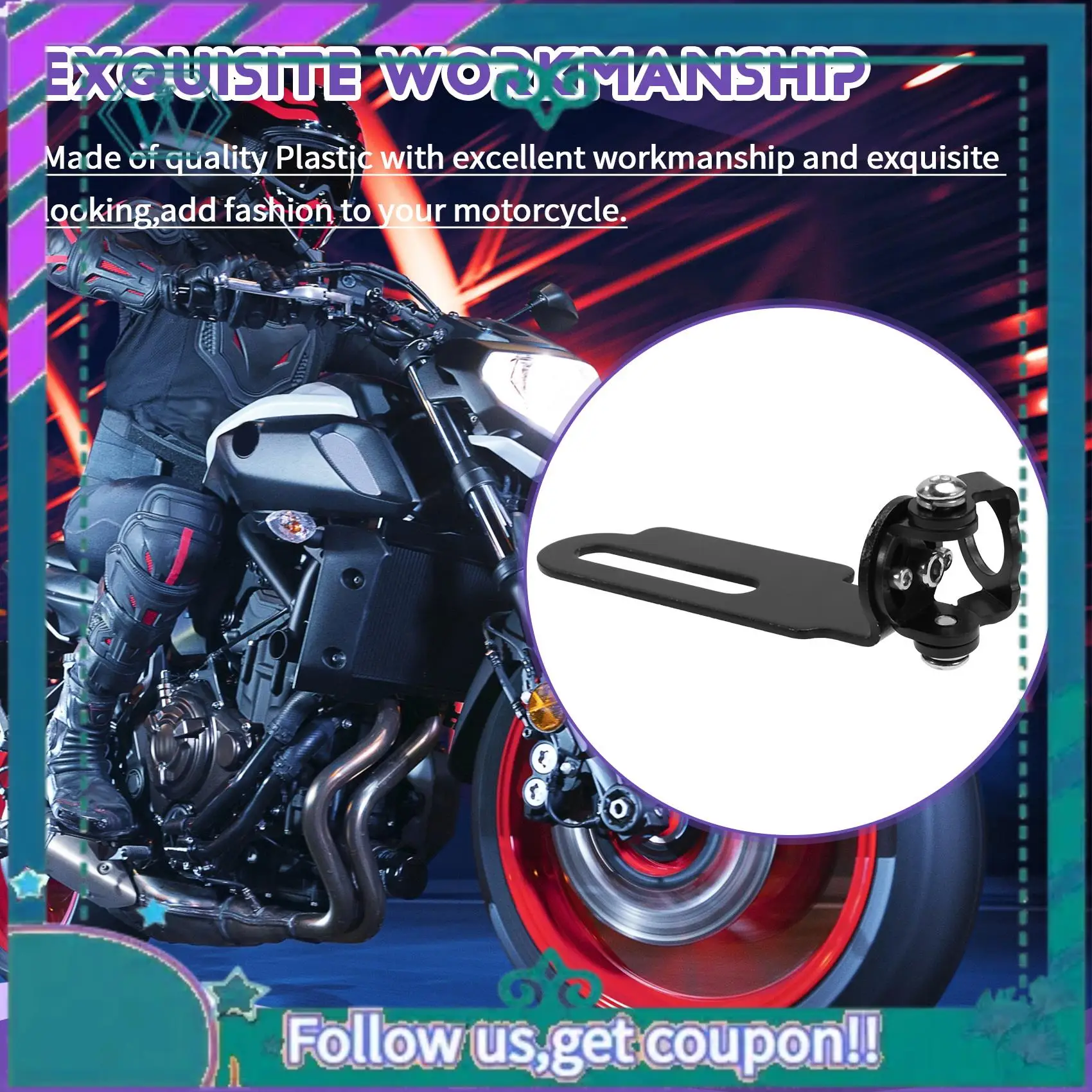 AA92-Motorcycle License Plate Feeder Clip Stainless Steel Vehicle Radio Antenna Clip Edge Intercom Antenna Base Bracket
AA92-Motorcycle License Plate Feeder Clip Stainless Steel Vehicle Radio Antenna Clip Edge Intercom Antenna Base Bracket