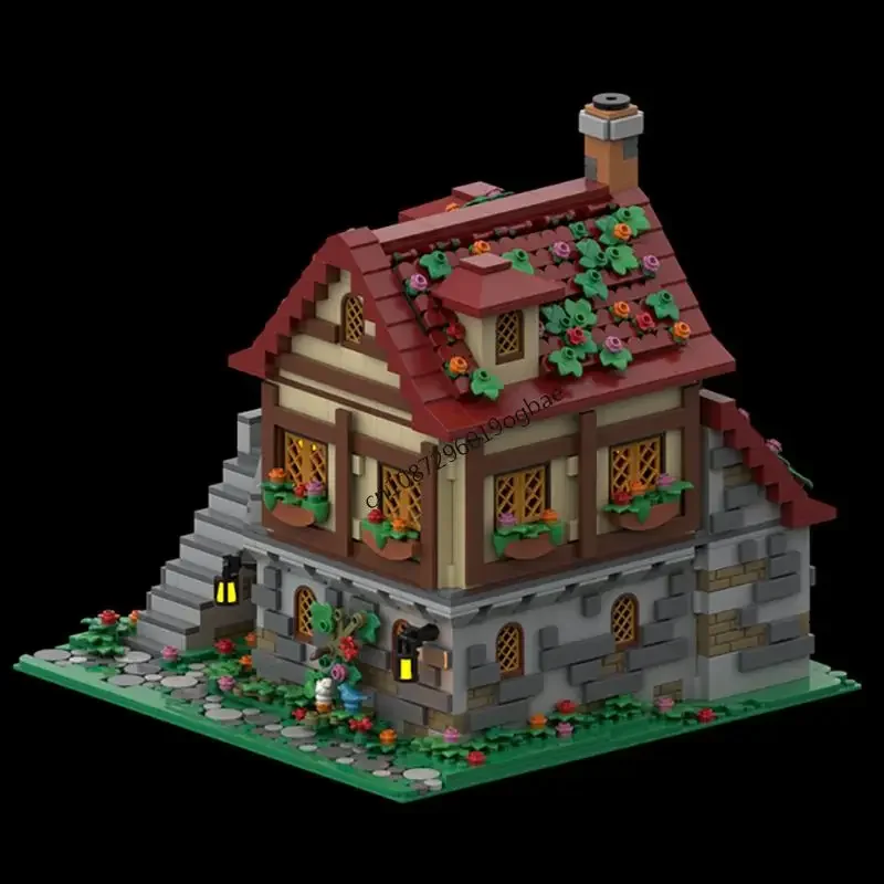 New 2528Pcs Moc European Medieval Street View Tavern Under The Flowers Model Diy Creative Ideas Toys Birthday Gift Custom Puzzle
New 2528Pcs Moc European Medieval Street View Tavern Under The Flowers Model Diy Creative Ideas Toys Birthday Gift Custom Puzzle