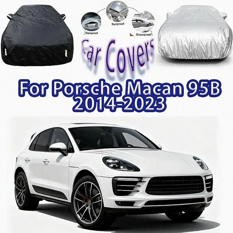 Для Porsche Macan 95B 2014 2023, уличная защита, водонепроницаемый, снегозащитный, полный солнцезащитный козырек, пылезащитный автомобильный аксессуар, автомобильные чехлы
Для Porsche Macan 95B 2014 2023, уличная защита, водонепроницаемый, снегозащитный, полный солнцезащитный козырек, пылезащитный автомобильный аксессуар, автомобильные чехлы