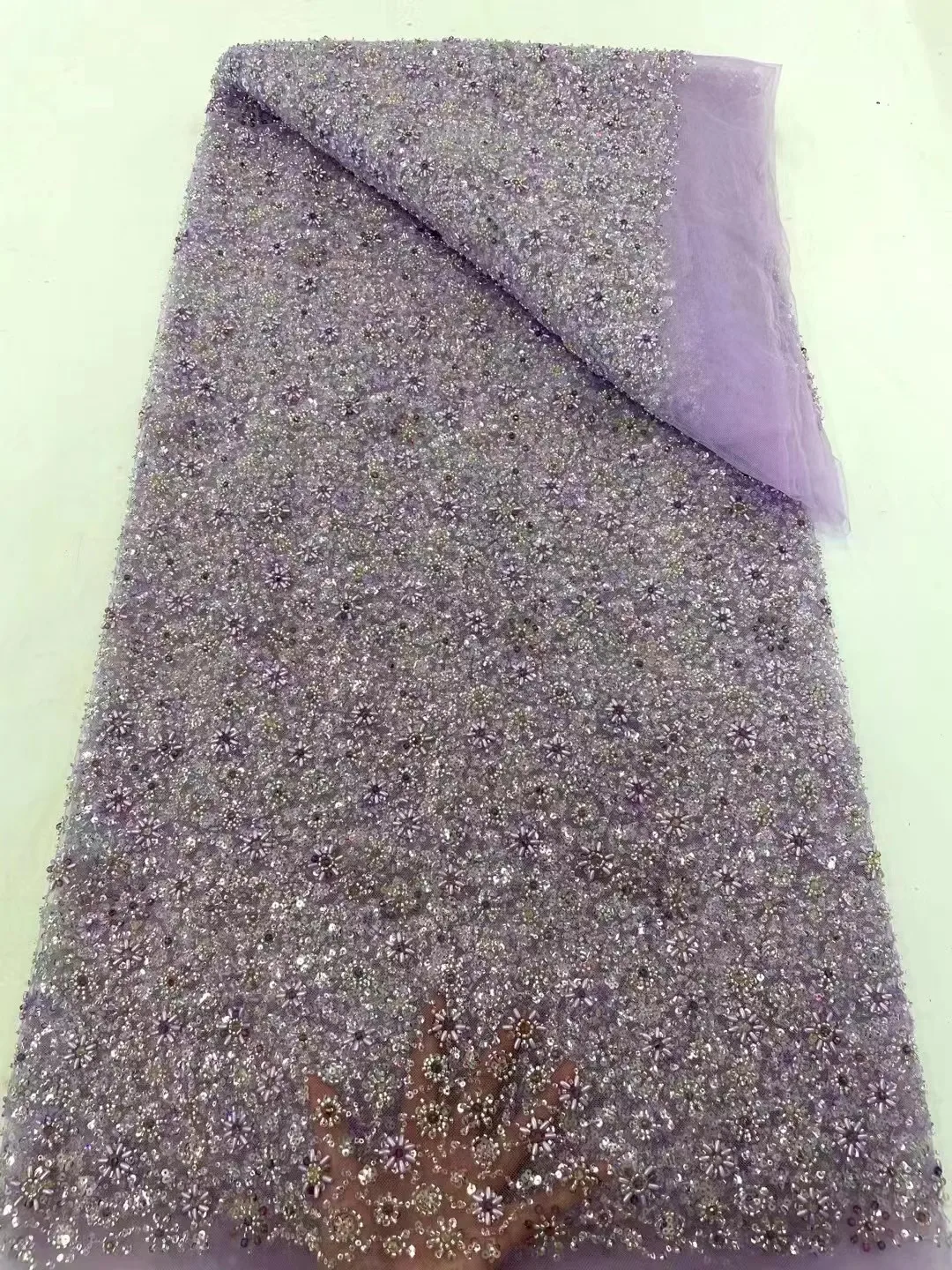High Quality Blue African French Handmade Beaded Lace Fabric 2024 Sewing Sequins Embroidery Nigeria Lace Fabric For Women
High Quality Blue African French Handmade Beaded Lace Fabric 2024 Sewing Sequins Embroidery Nigeria Lace Fabric For Women