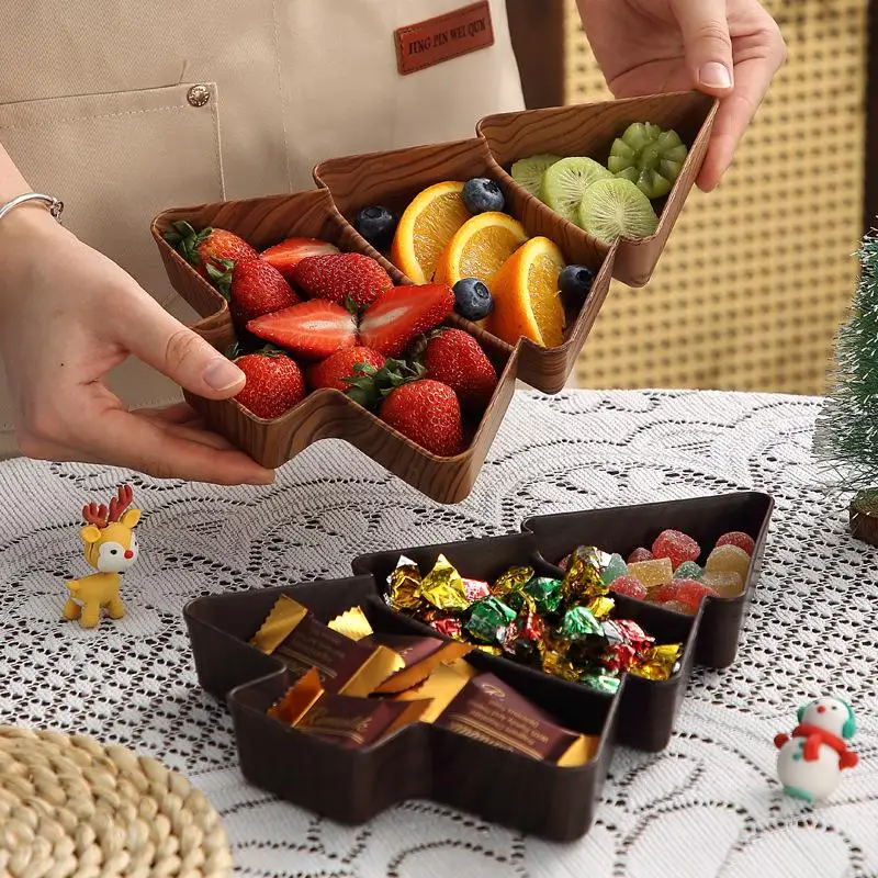 Christmas Tree Snack Plates 3 Grids Tree Shaped Tray Merry Christmas Party Decorations For Home 2025 Gifts Happy New Year 2026
Christmas Tree Snack Plates 3 Grids Tree Shaped Tray Merry Christmas Party Decorations For Home 2025 Gifts Happy New Year 2026