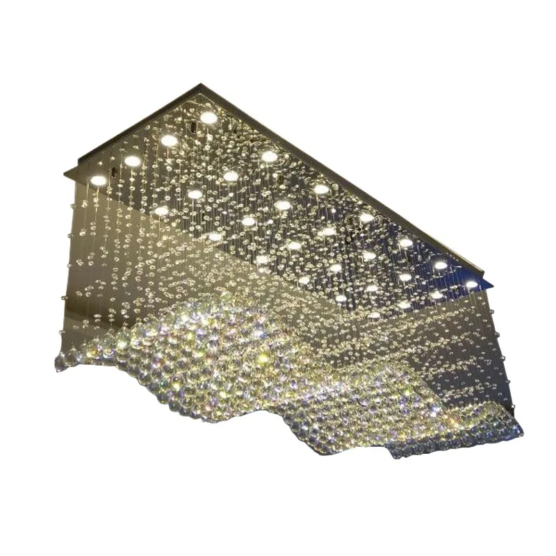 Hotel lobby crystal chandelier project banquet hall villa sand table club jewelry store Laitu non-standard creation
Hotel lobby crystal chandelier project banquet hall villa sand table club jewelry store Laitu non-standard creation