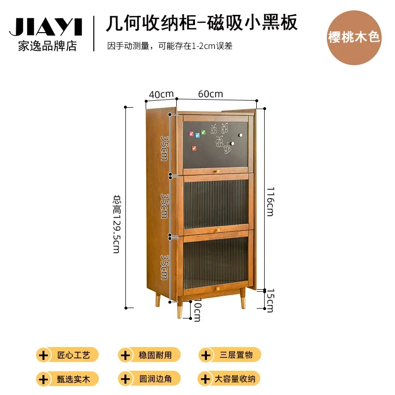 b17 Solid Wood with Glass Door Vintage Simple Floor Three-Layer Storage Cabinet Living Room Wall-Mounted Storage Cabinet
b17 Solid Wood with Glass Door Vintage Simple Floor Three-Layer Storage Cabinet Living Room Wall-Mounted Storage Cabinet