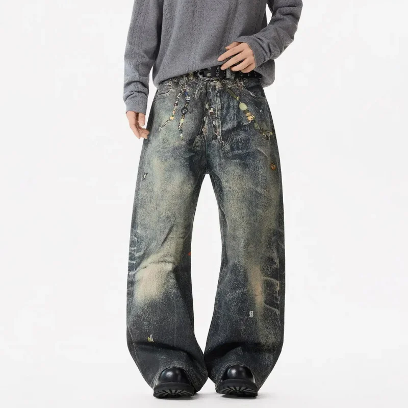 2026 Autumn New 3D Printed Jeans Men's American Retro Style Vintage Y2K Trend Loose Trousers
2026 Autumn New 3D Printed Jeans Men's American Retro Style Vintage Y2K Trend Loose Trousers