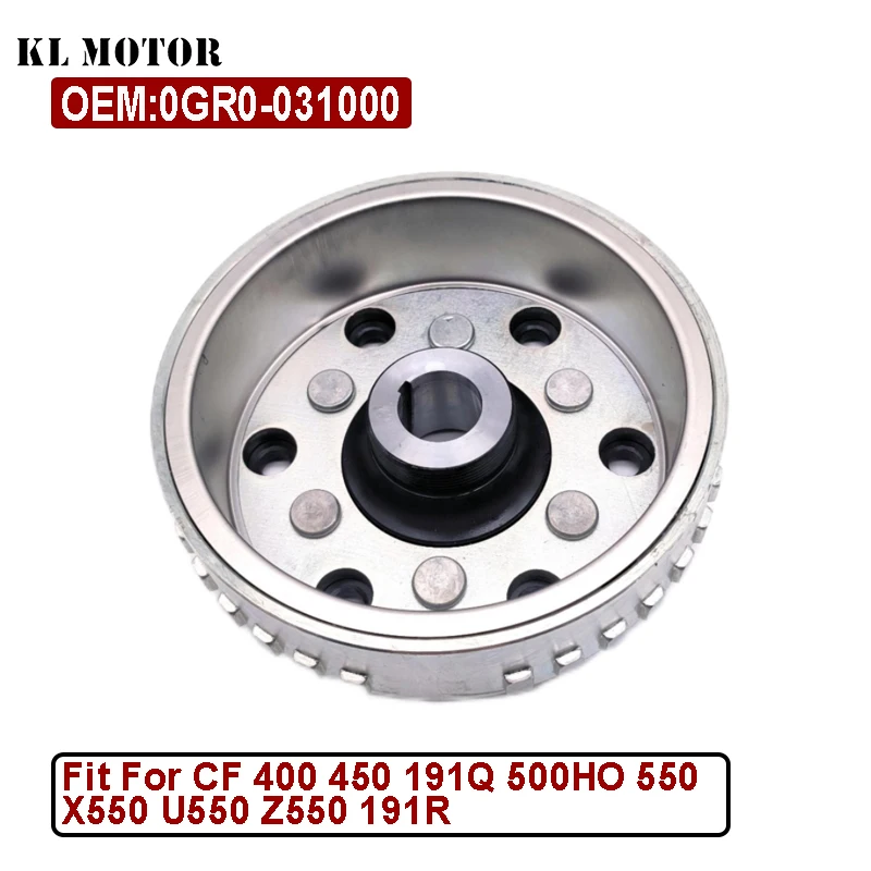 Магнитный ротор генератора маховика для CF 400 450 191Q 500HO 550 X550 U550 Z550 191R 0GR0- 031000
Магнитный ротор генератора маховика для CF 400 450 191Q 500HO 550 X550 U550 Z550 191R 0GR0- 031000