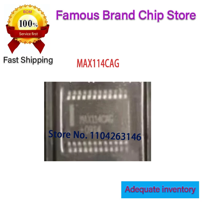 15pc/lot MAX114CAG MAX114 SOP IC 100%NEW 
15pc/lot MAX114CAG MAX114 SOP IC 100%NEW