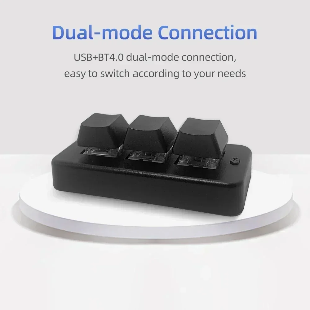 Custom MK321 Pro Wireless Keyboard MK321U Wired 3 Key Mini Keyboard Customized Game Multimedia Accessories Gifts
Custom MK321 Pro Wireless Keyboard MK321U Wired 3 Key Mini Keyboard Customized Game Multimedia Accessories Gifts
