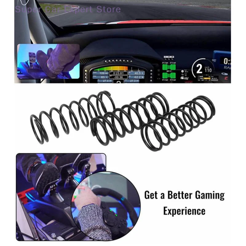 Racing Game Pedal Spring For G25 G27 Racing Wheel Game Accessories Upgrade Mod Brake Throttle Clutch Pedal Spring Kit
Racing Game Pedal Spring For G25 G27 Racing Wheel Game Accessories Upgrade Mod Brake Throttle Clutch Pedal Spring Kit