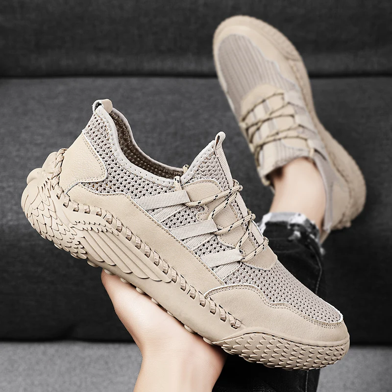 Summer Men's Golf Shoes Mesh Breathable Golf Sports Shoes Nail Free Comfortable Walking Shoes Size 38-46
Summer Men's Golf Shoes Mesh Breathable Golf Sports Shoes Nail Free Comfortable Walking Shoes Size 38-46