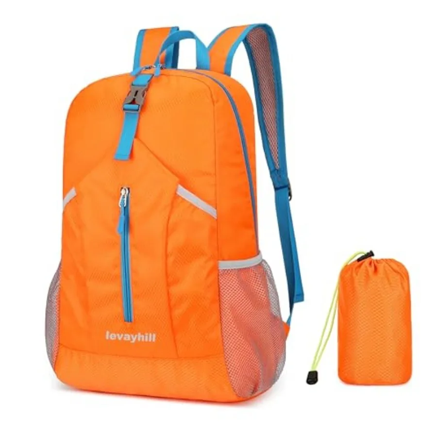 25L Foldable Hiking Backpack, Small Packable Daypack, Lightweight Collapsible Bag, Water Repellent Travel Basic-Daypack, Men Wo
25L Foldable Hiking Backpack, Small Packable Daypack, Lightweight Collapsible Bag, Water Repellent Travel Basic-Daypack, Men Wo