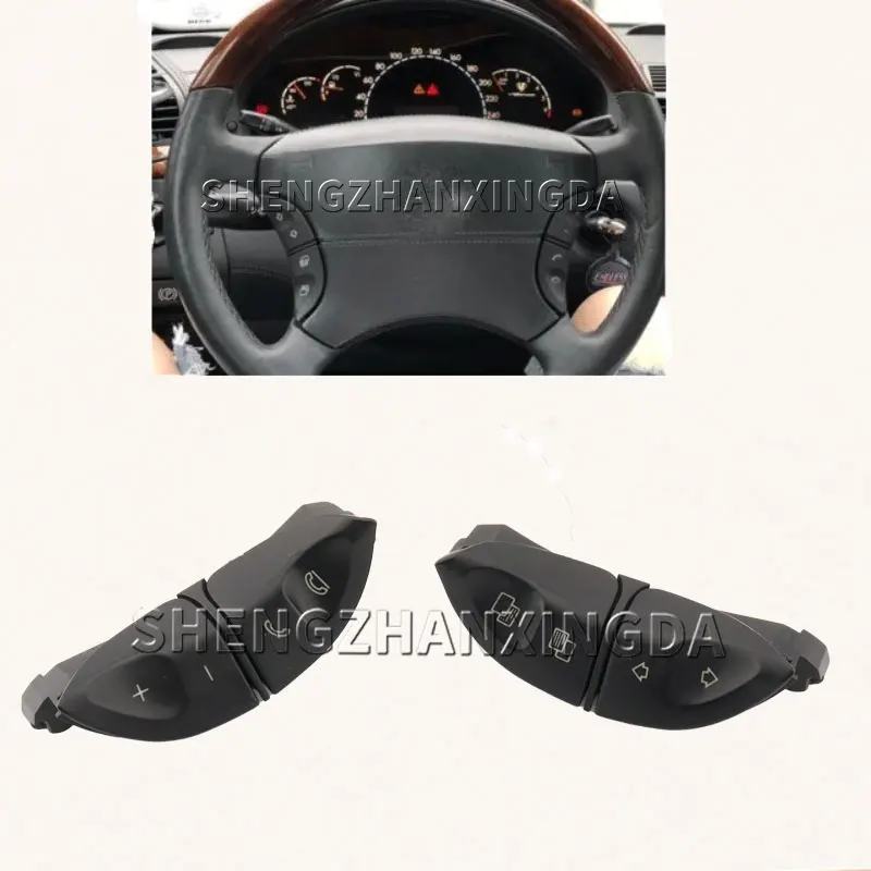 Suitable for Mercedes-Benz W220 S280 S320 S500 Car Steering Wheel Switch with Wire Multi-Function Button 2000-2004
Suitable for Mercedes-Benz W220 S280 S320 S500 Car Steering Wheel Switch with Wire Multi-Function Button 2000-2004