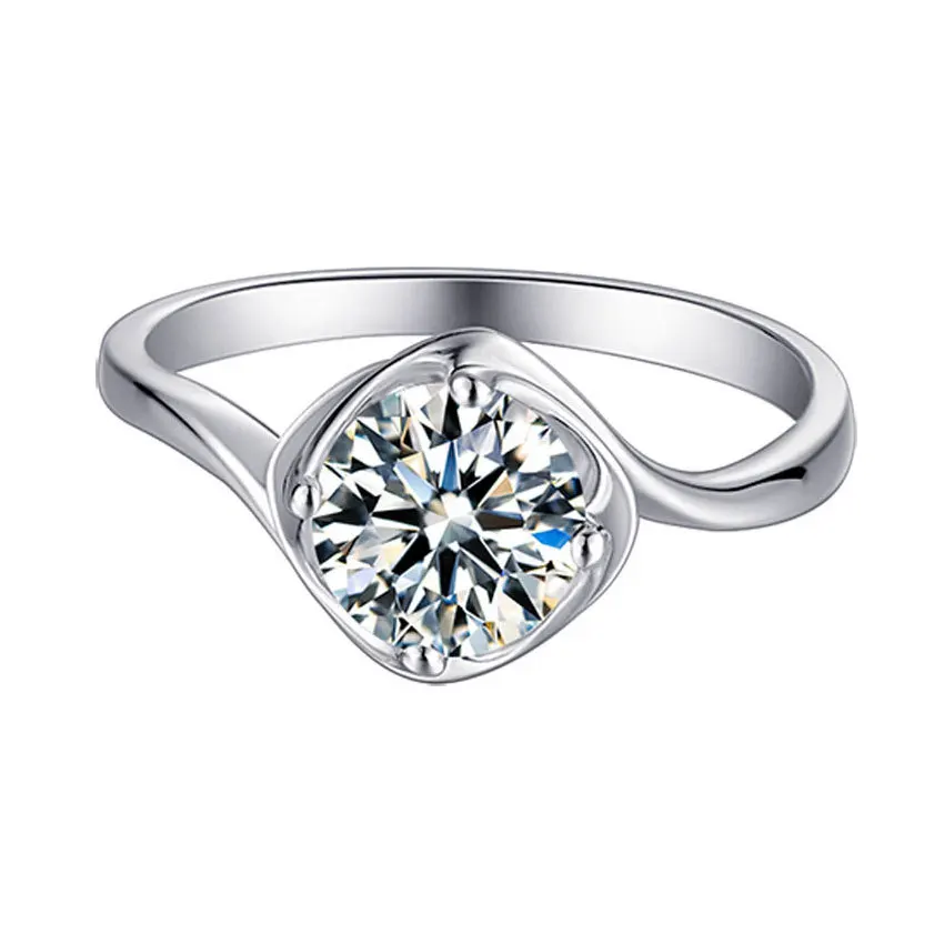 S925 pure silver plated 18K gold PT950 platinum twisted wall six claw moissanite diamond ring wedding ring silver jewelry
S925 pure silver plated 18K gold PT950 platinum twisted wall six claw moissanite diamond ring wedding ring silver jewelry