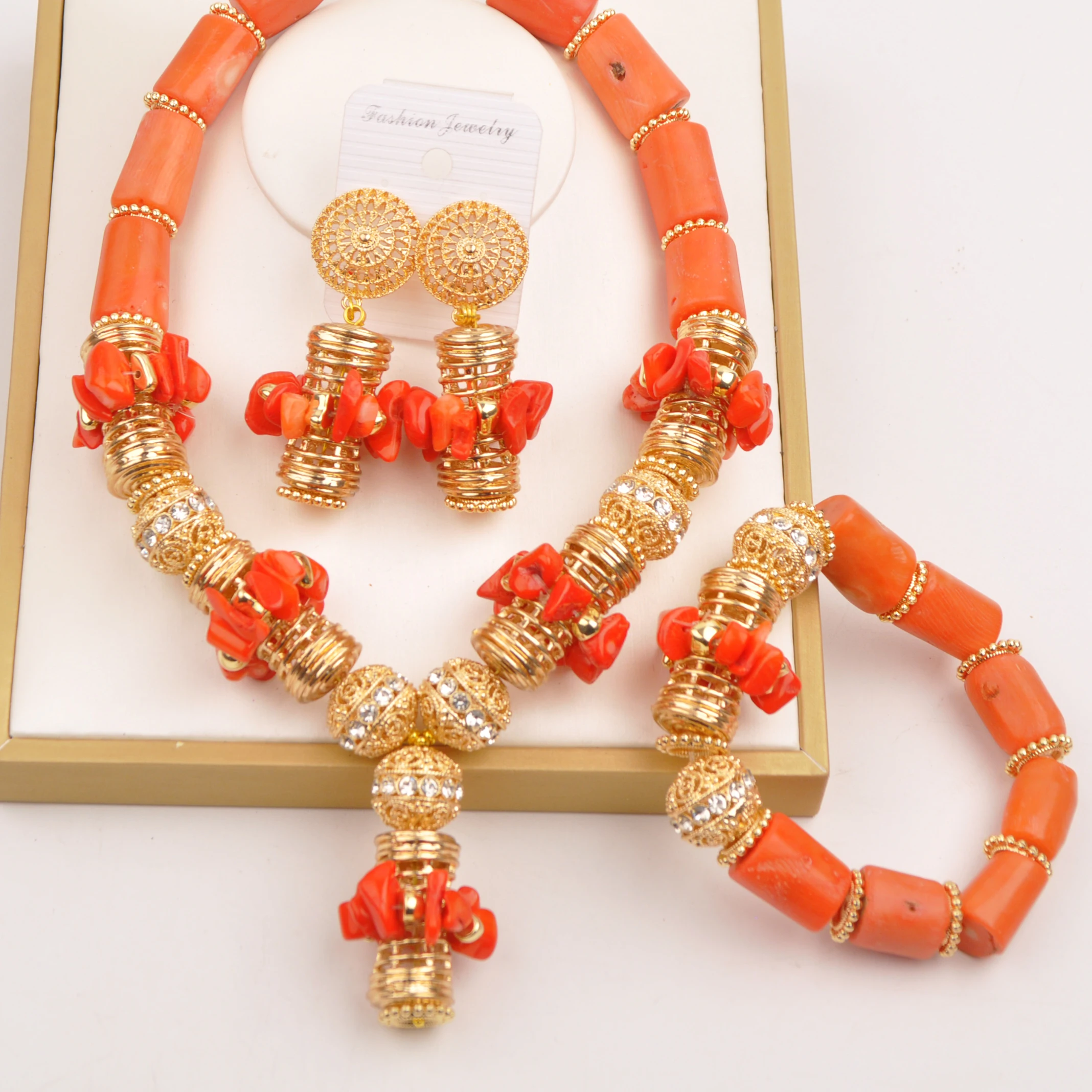 Natural African Coral Necklace Bride Jewelry Nigerian Beads Jewelry Sets
Natural African Coral Necklace Bride Jewelry Nigerian Beads Jewelry Sets
