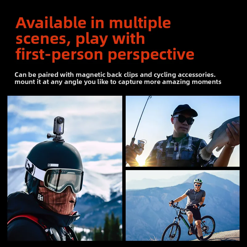 SJCAM Suying C100 Thumb Action Camera 4K Motorcycle Riding Recorder Night Vision 360 Panoramic Camera
SJCAM Suying C100 Thumb Action Camera 4K Motorcycle Riding Recorder Night Vision 360 Panoramic Camera