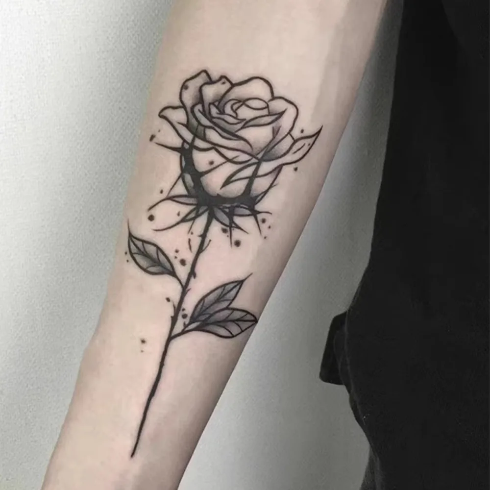 1pc Flower Patterned Herbal Tattoo Sticker, Symbolizing Noble and Beautiful Flower Arm Tattoos, Waterproof
1pc Flower Patterned Herbal Tattoo Sticker, Symbolizing Noble and Beautiful Flower Arm Tattoos, Waterproof