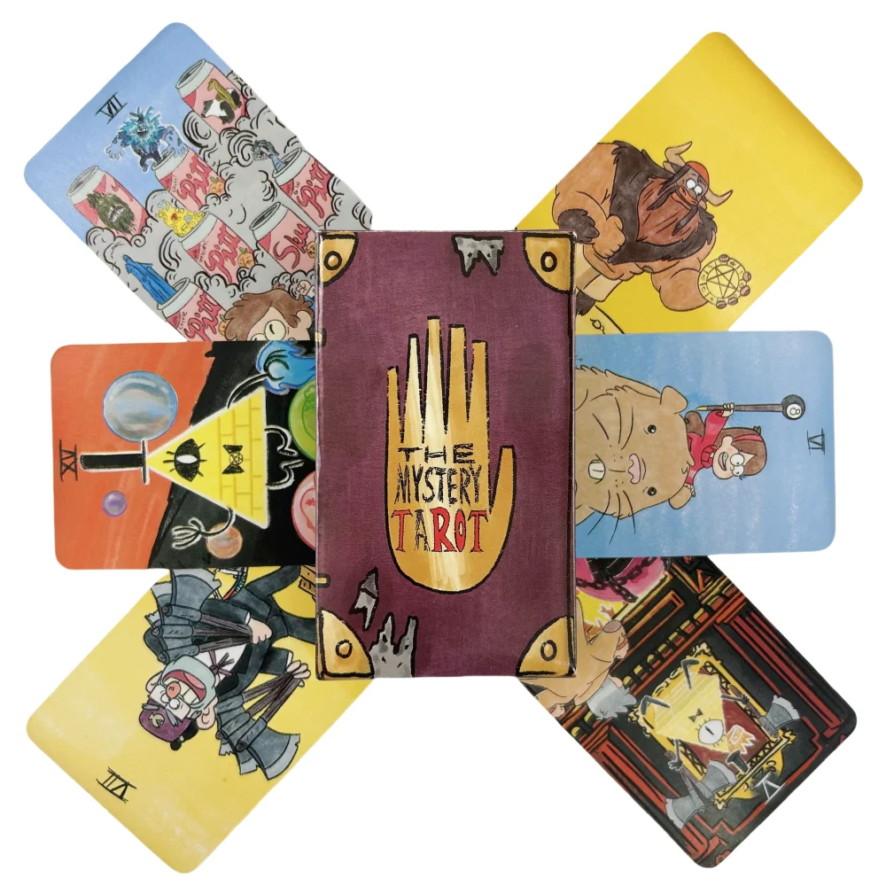 The Mystery Tarot Cards Game Travel Edition Fortune Telling Divination Fun and Whimsical Design Perfect Gift Ideas Board Deck
The Mystery Tarot Cards Game Travel Edition Fortune Telling Divination Fun and Whimsical Design Perfect Gift Ideas Board Deck