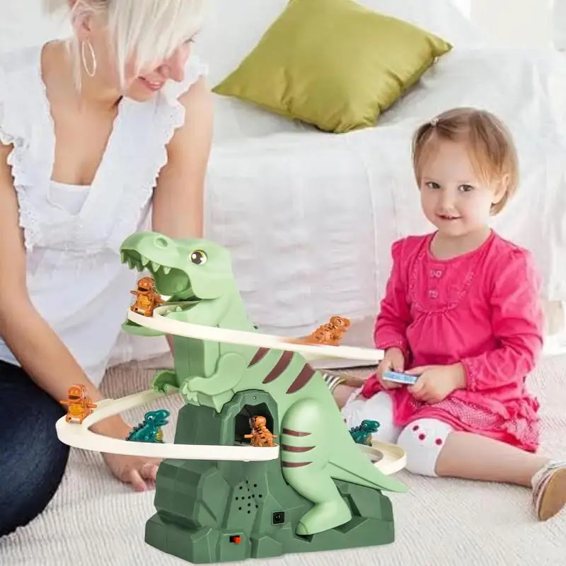 Dinosaur Stair Climbing Toy Dinosaur Chasing Race Track Educational Realistic Track Game Playset Roller Coaster For Boys Girls
Dinosaur Stair Climbing Toy Dinosaur Chasing Race Track Educational Realistic Track Game Playset Roller Coaster For Boys Girls