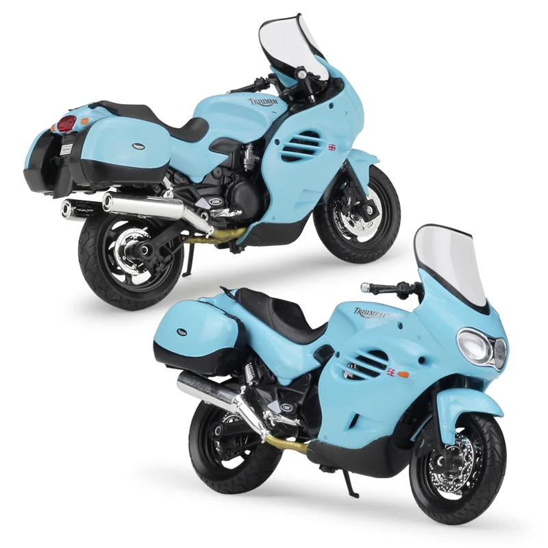 WELLY 1:18 Triumph 2002 TRIUMPH Trophy Simulation Alloy Motorcycle Model with Base Scene Ornament Handmade Toy Birthday Gift
WELLY 1:18 Triumph 2002 TRIUMPH Trophy Simulation Alloy Motorcycle Model with Base Scene Ornament Handmade Toy Birthday Gift