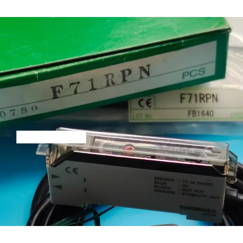 Новый оригинальный фотоэлектрический переключатель Takex F71R F70R F70RPN F71RPN
Новый оригинальный фотоэлектрический переключатель Takex F71R F70R F70RPN F71RPN