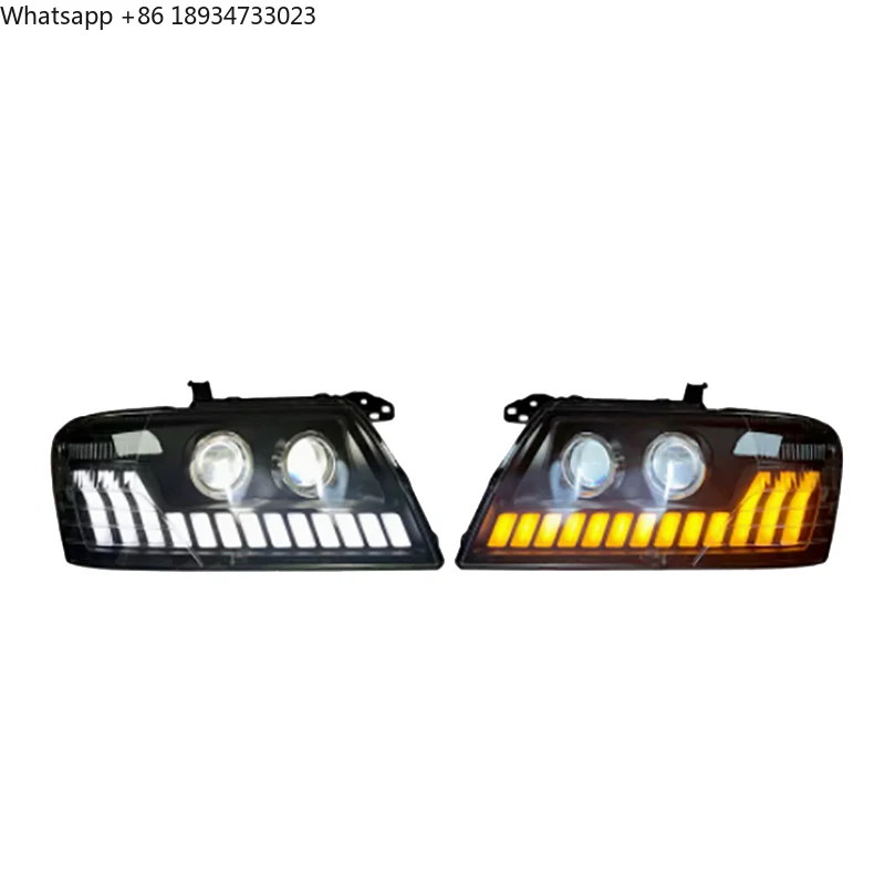Headlight for V73 V77 V75 Mitsubishi Pajero LED Dual Lens Headlights Signal Blinker Pajero Gen 3 Bright Headlights Modification
Headlight for V73 V77 V75 Mitsubishi Pajero LED Dual Lens Headlights Signal Blinker Pajero Gen 3 Bright Headlights Modification