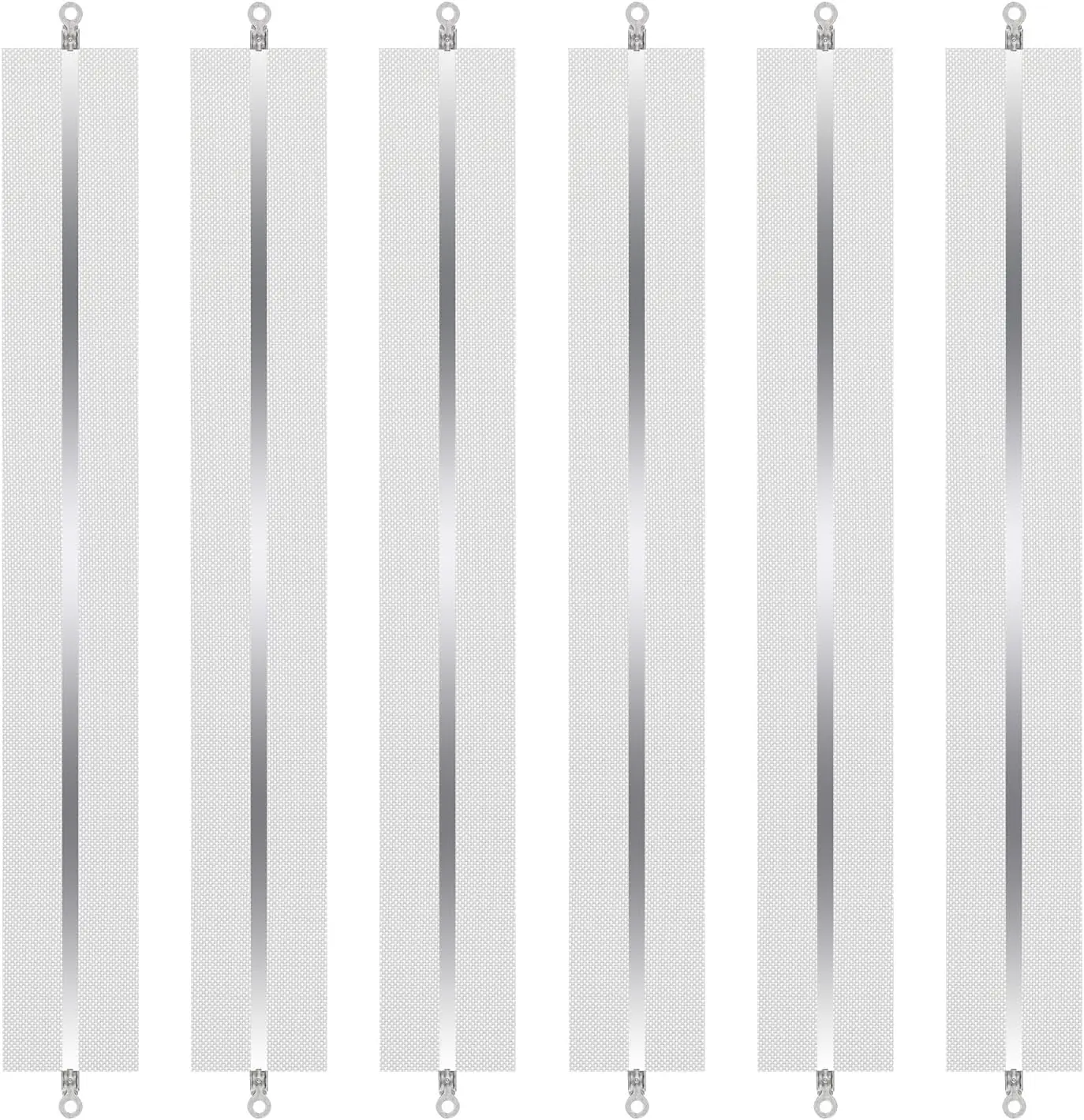 6-Pack Impulse Sealer Repair Kits for 12" Sealers, PTFE Heat Seal Strips, 7mm Wide, 13.4" Long
6-Pack Impulse Sealer Repair Kits for 12" Sealers, PTFE Heat Seal Strips, 7mm Wide, 13.4" Long