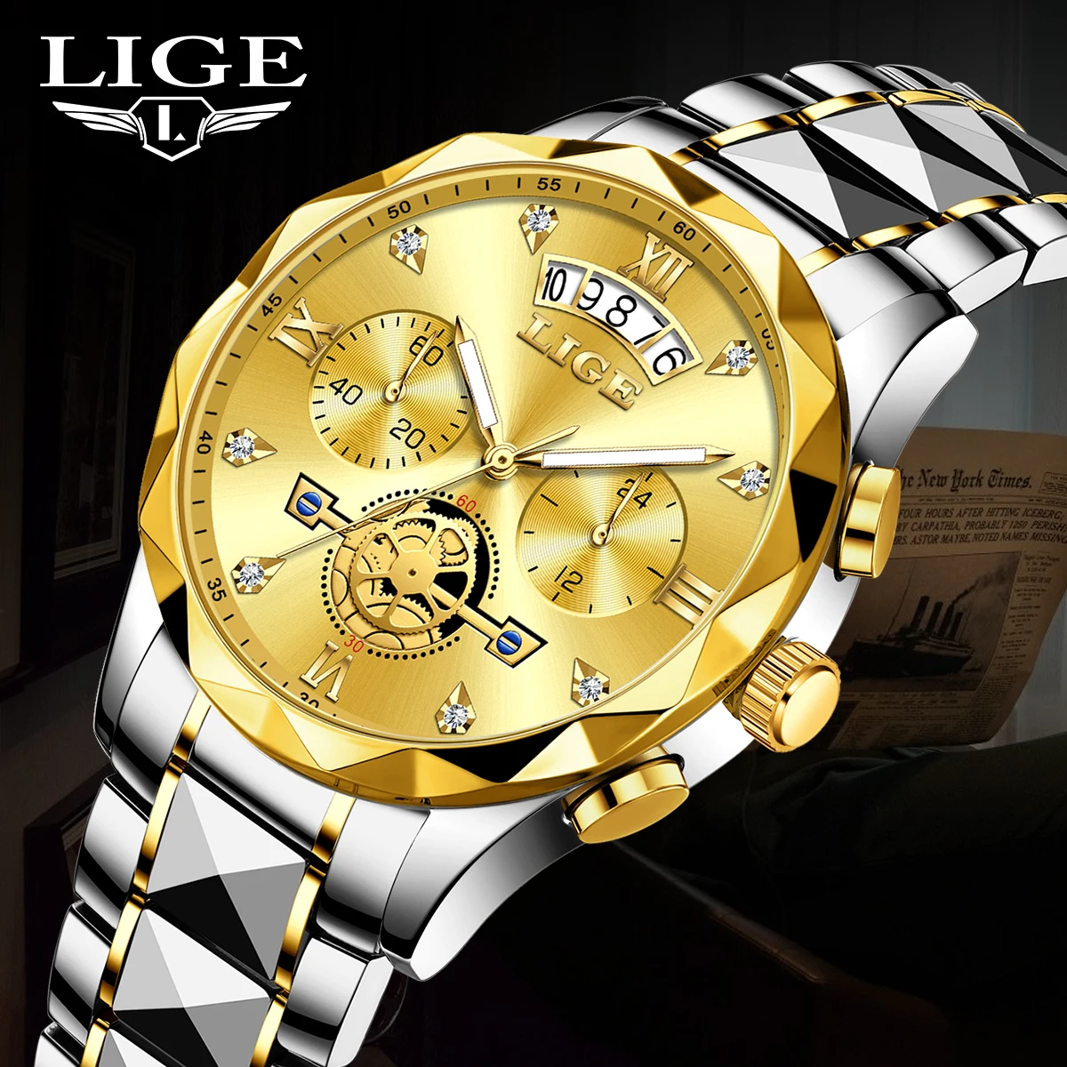 LIGE Fashion Luxury Quartz Man Watch Business Creative Date Stainless Steel Clock Band Waterproof Luminous Watches for Men Reloj
LIGE Fashion Luxury Quartz Man Watch Business Creative Date Stainless Steel Clock Band Waterproof Luminous Watches for Men Reloj