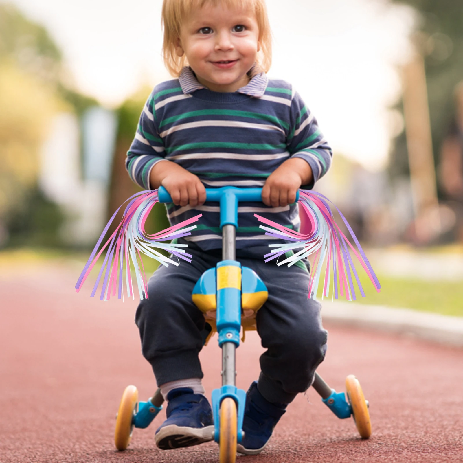 Colorful Handlebar Streamers for Kids Bikes Scooters Decorative Ribbon Tassels Durable Fun Accessories Bike Parts
Colorful Handlebar Streamers for Kids Bikes Scooters Decorative Ribbon Tassels Durable Fun Accessories Bike Parts
