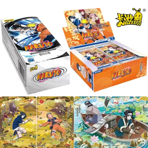 KAYOU Genuine NARUTO Smriti Card English Series Chapter of The Formation Uchiha Itachi Gaara Anime Collectible Card Toy Gift