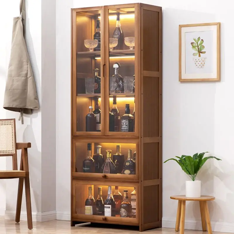 Wine cabinet partition cabinet, modern simple wine display cabinet, floor-to-wall storage household wine rack display
Wine cabinet partition cabinet, modern simple wine display cabinet, floor-to-wall storage household wine rack display